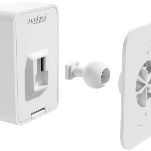 Luminea Home Control PIR Sensor:ZigBee-PIR-Bewegungsmelder, 8 M Reichweite, 128° Erfassungswinkel, App 18