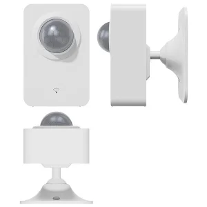 Luminea Home Control Bewegungsmelder Alarm:2er-Set ZigBee-PIR-Bewegungsmelder, 8 M Reichweite, App 13