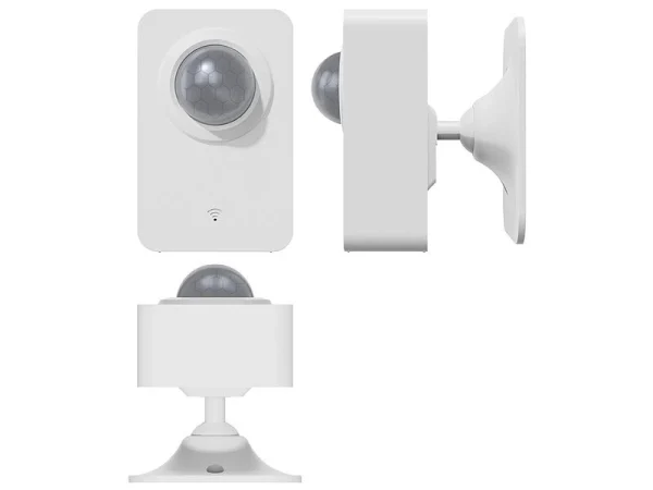 Luminea Home Control Bewegungsmelder Alarm:2er-Set ZigBee-PIR-Bewegungsmelder, 8 M Reichweite, App 5