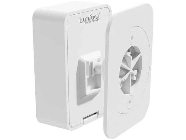 Luminea Home Control PIR Sensor:ZigBee-PIR-Bewegungsmelder, 8 M Reichweite, 128° Erfassungswinkel, App 9