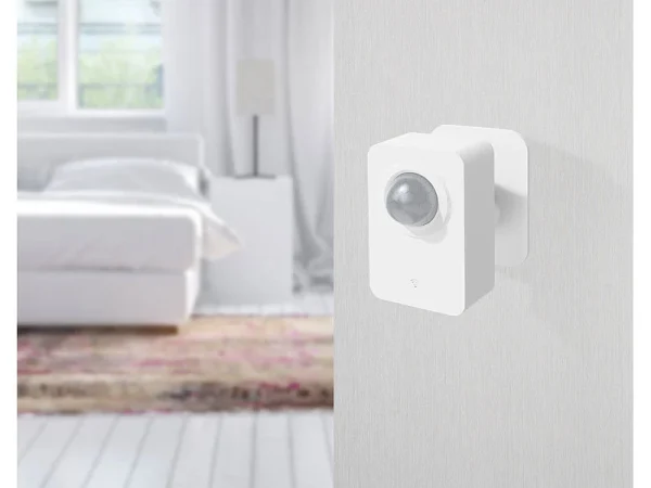 Luminea Home Control Bewegungsmelder Alarm:2er-Set ZigBee-PIR-Bewegungsmelder, 8 M Reichweite, App 4