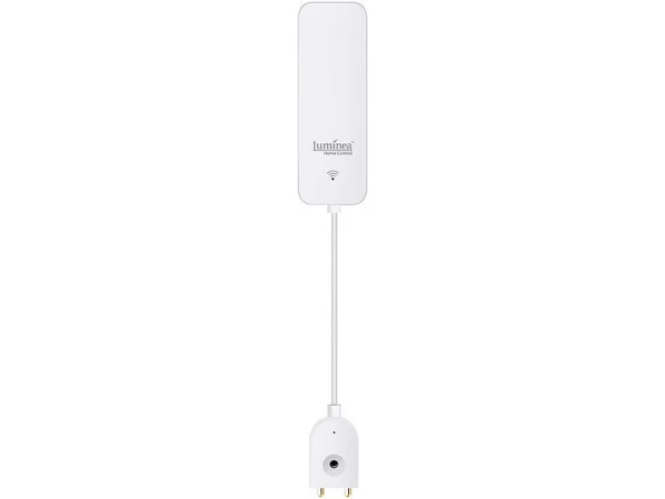 Luminea Home Control Wasserstandsmelder:ZigBee-Wassermelder Mit Externem Sensor, 2 Jahre Batterielaufzeit, App 7