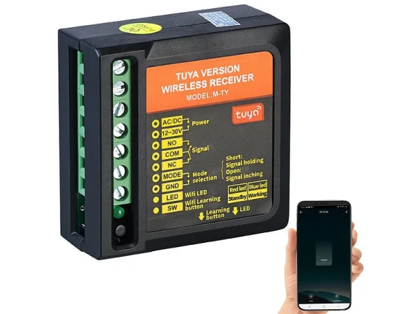 VisorTech Smarthome Türöffner:WLAN-Adapter Zur Sprach- Und App-Steuerung Elektronischer Tür-Öffner 4