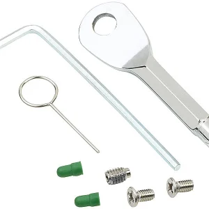 VisorTech Fingerprint Schloss:Elektronischer Tür-Schließzylinder, Fingerabdruck, Transponder, IP44 58