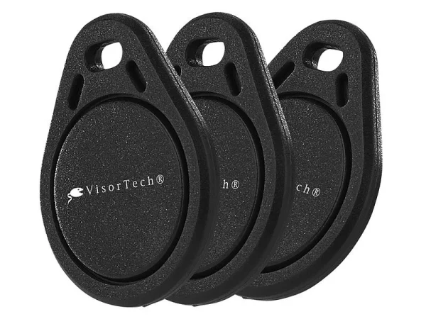 VisorTech Fingerprint Schloss:Elektronischer Tür-Schließzylinder, Fingerabdruck, Transponder, IP44 6