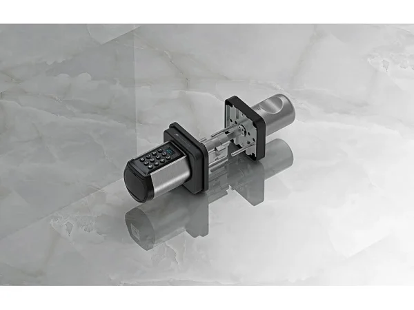 VisorTech Zylinderschloss:Elektronischer Tür-Schließzylinder, Code, 2 Schlüssel, Bluetooth, IP44 10