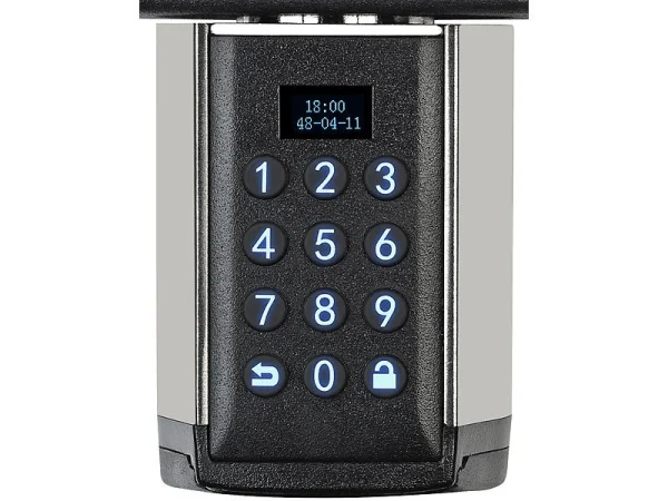 VisorTech Zylinderschloss:Elektronischer Tür-Schließzylinder, Code, 2 Schlüssel, Bluetooth, IP44 14