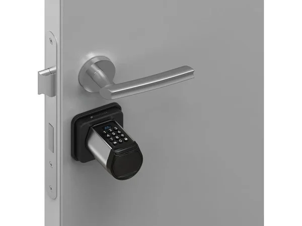 VisorTech Zylinderschloss:Elektronischer Tür-Schließzylinder, Code, 2 Schlüssel, Bluetooth, IP44 8