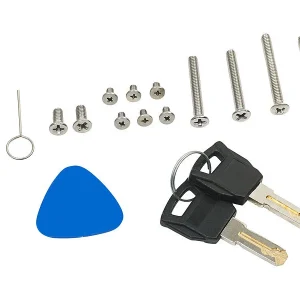 VisorTech Zylinderschloss:Elektronischer Tür-Schließzylinder, Code, 2 Schlüssel, Bluetooth, IP44 36