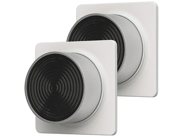Luminea Home Control Dreh-Dimmer:2er-Set Mobile Lichtschalter & Dimmer Für Lampen LAV-165/175.rgbw 4