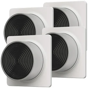 Luminea Home Control Funkdimmer:4er-Set Mobile Lichtschalter & Dimmer Für Lampen LAV-165/175.rgbw 18