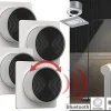 Luminea Home Control Funkdimmer:4er-Set Mobile Lichtschalter & Dimmer Für Lampen LAV-165/175.rgbw 23