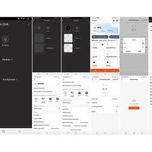 Luminea Home Control Außensteckdose WLAN:2er-Set Outdoor-WLAN-Doppelsteckdosen, Sprachbefehl, Strommessung, App 25