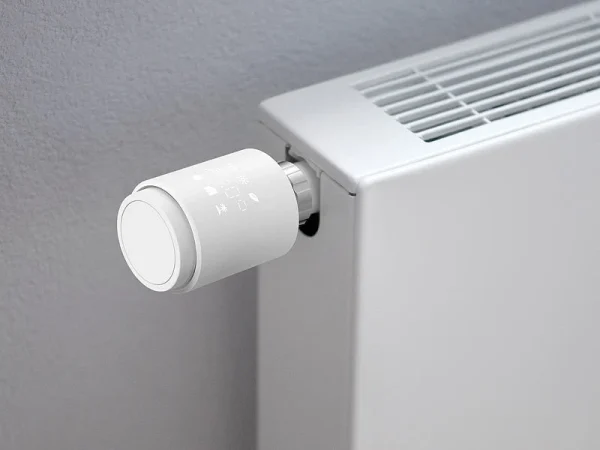 Revolt Heizkörperthermostate:3er-Set Programmierbare Heizkörper-Thermostate Mit WLAN-Gateway & App 5