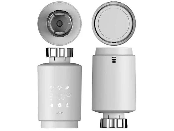 Revolt Heizkörperthermostat:Programmierbares Heizkörper-Thermostat Mit Bluetooth, App, LED-Display 5