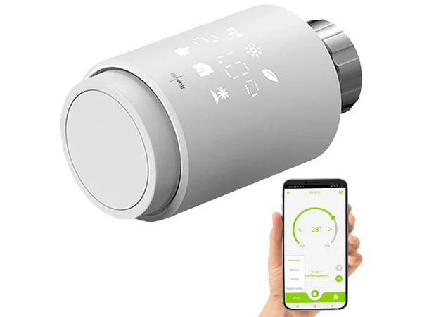 Revolt Thermostatkopf:Programmierbares Heizkörper-Thermostat Mit Bluetooth,Versandrückläufer 4