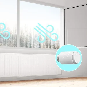 Revolt Heizkörperthermostate:3er-Set Programmierbare Heizkörper-Thermostate Mit WLAN-Gateway & App 34