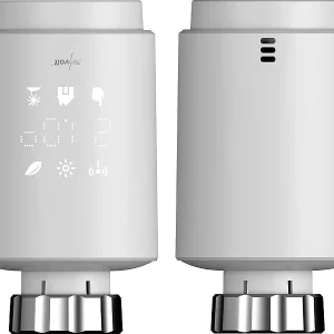 Revolt Heizkörperthermostat:Programmierbares Heizkörper-Thermostat Mit Bluetooth, App, LED-Display 31
