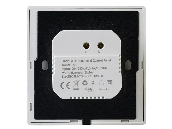 Luminea Home Control Smart Home Zentrale:Einbau-Smarthome-Zentrale, 4″/10,2cm Touchscreen, WLAN, ZigBee-Gateway 13