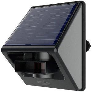 Luminea Home Control Bewegungs Melder:ZigBee-kompatibler Outdoor-PIR-Sensor Mit Solarpanel, App, IP55 19
