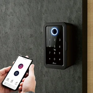 Xcase Tresor:Smarter Schlüssel-Safe & WLAN-Gateway, PIN Per Touch-Keys, Fingerprint 25