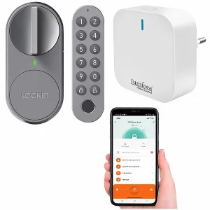 VisorTech Smart Lock:Türschlossantrieb Mit PIN-Code, Fingerabdruck-Sensor Und WLAN-Gateway 25