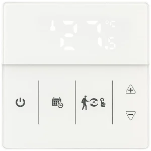 Revolt Thermostat WLAN Heizung:2er-Set WLAN-Fußbodenheizung-Thermostate Mit App, Weiß 33