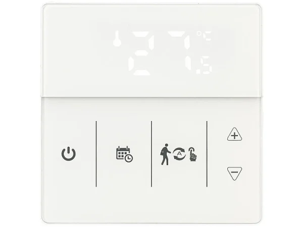 Revolt Thermostat WLAN Heizung:2er-Set WLAN-Fußbodenheizung-Thermostate Mit App, Weiß 10