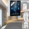 Revolt Funkthermostat:WLAN-Fußbodenheizung-Thermostat Mit Touchdisplay, Feinstaub-Anzeige 31