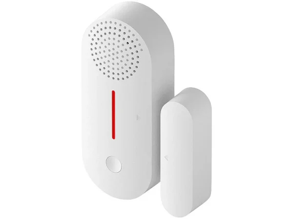 VisorTech Alarmanlage Türkontakt:2er-Set WLAN-Tür- & Fensteralarme Mit Sirene, App Und Sprachsteuerung 9