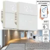 Revolt Thermostat WLAN Heizung:2er-Set WLAN-Fußbodenheizung-Thermostate Mit App, Weiß 38