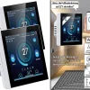 Revolt Thermostat Heizung WLAN:2er-Set WLAN-Thermostate Für Fußbodenheizungen, Touchdisplay 49