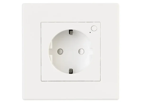 Luminea Home Control Alexa Smart Steckdose:10er-Set WLAN-Unterputz-Steckdosen Mit Verbrauch-Messung, App, 3.680 W 7